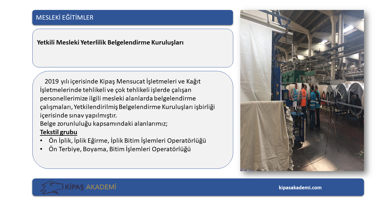 MESLEKİ EĞİTİMLER