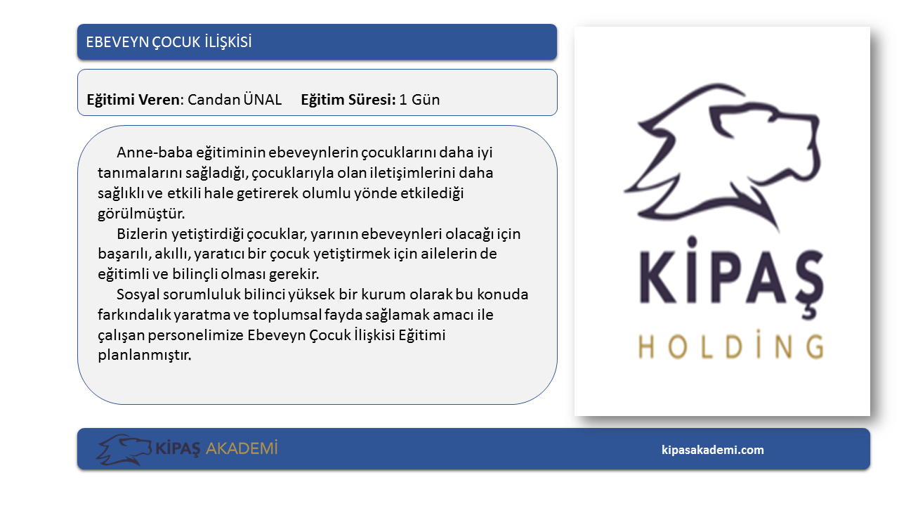 2019 BİREYSEL EĞİTİM