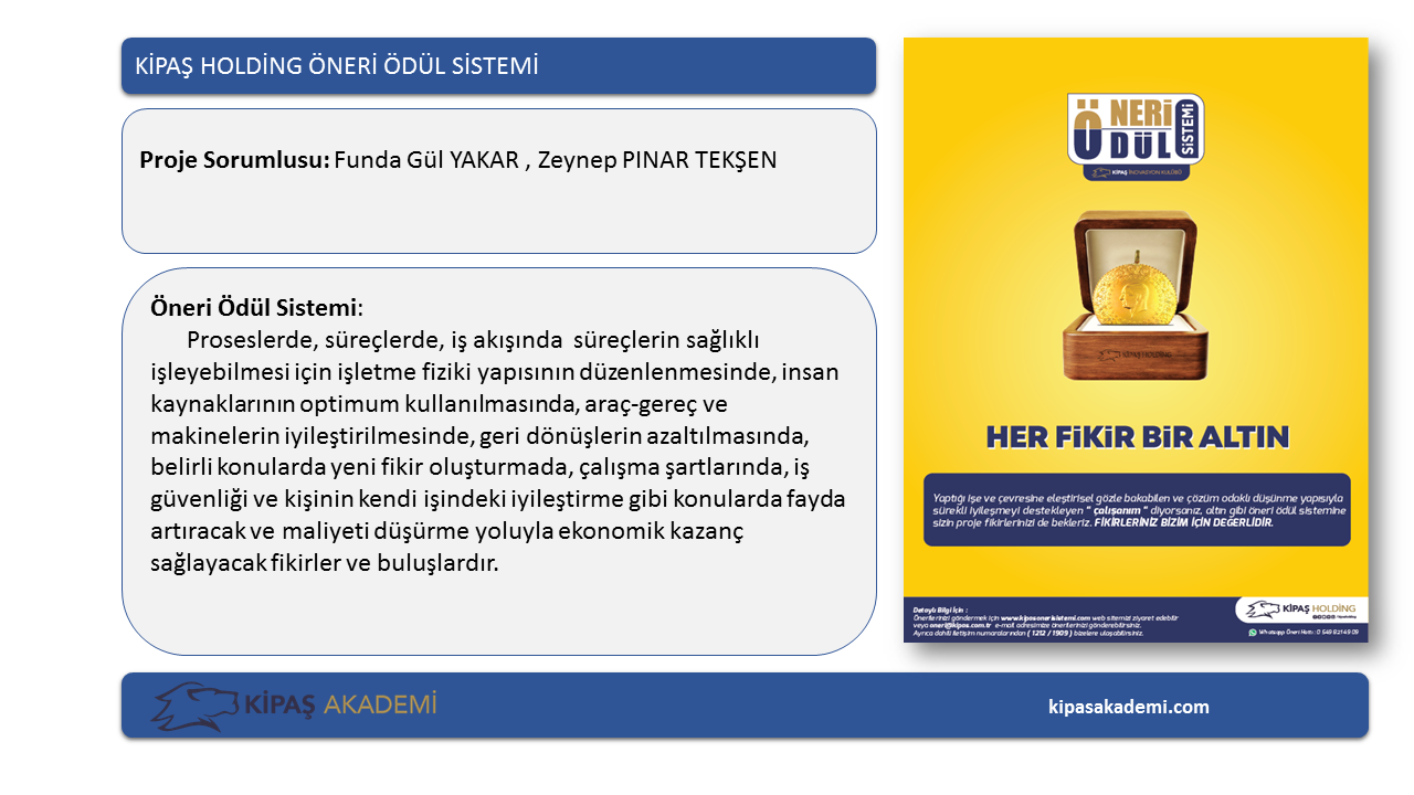 PROJE EĞİTİMLERİMİZ