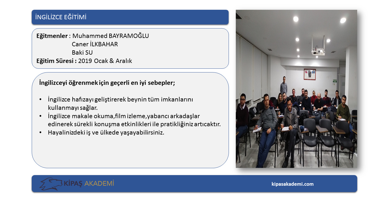 2019 BİREYSEL EĞİTİM