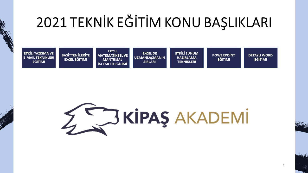 2021 Eğitim Kataloğu